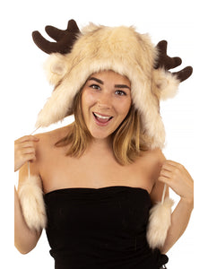 PartyXplosion Muts pluche luxe Eland