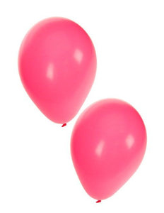 PartyXplosion Roze helium ballonnen 50 stuks nr 10
