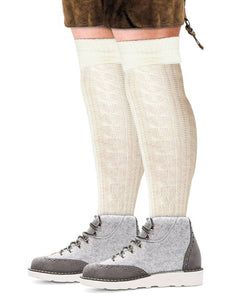 PartyXplosion Tiroler sokken ecru