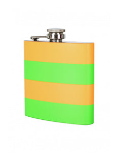 PartyXplosion Veldfles oranje groen