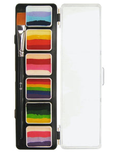 PXP Professional Colours Schmink palet met regenboog 6 kleuren
