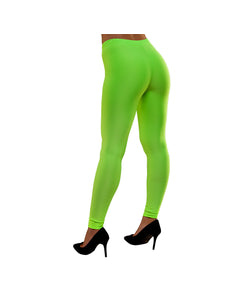 Wicked Costumes 80's Neon groene legging Maud