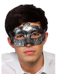 Wicked Costumes Gladiator oogmasker in antiek zilver