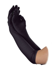 Wicked Costumes Lange handschoenen zwart