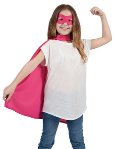 Wicked Costumes Roze Superhelden cape kind