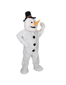 Wicked Costumes Sneeuwpop pak de luxe mascotte