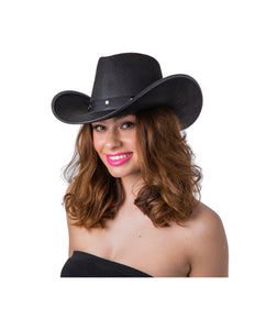 Wicked Costumes Texaanse cowboyhoed zwart