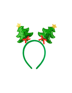 Wicked Costumes Tiara met kerstboom boppers