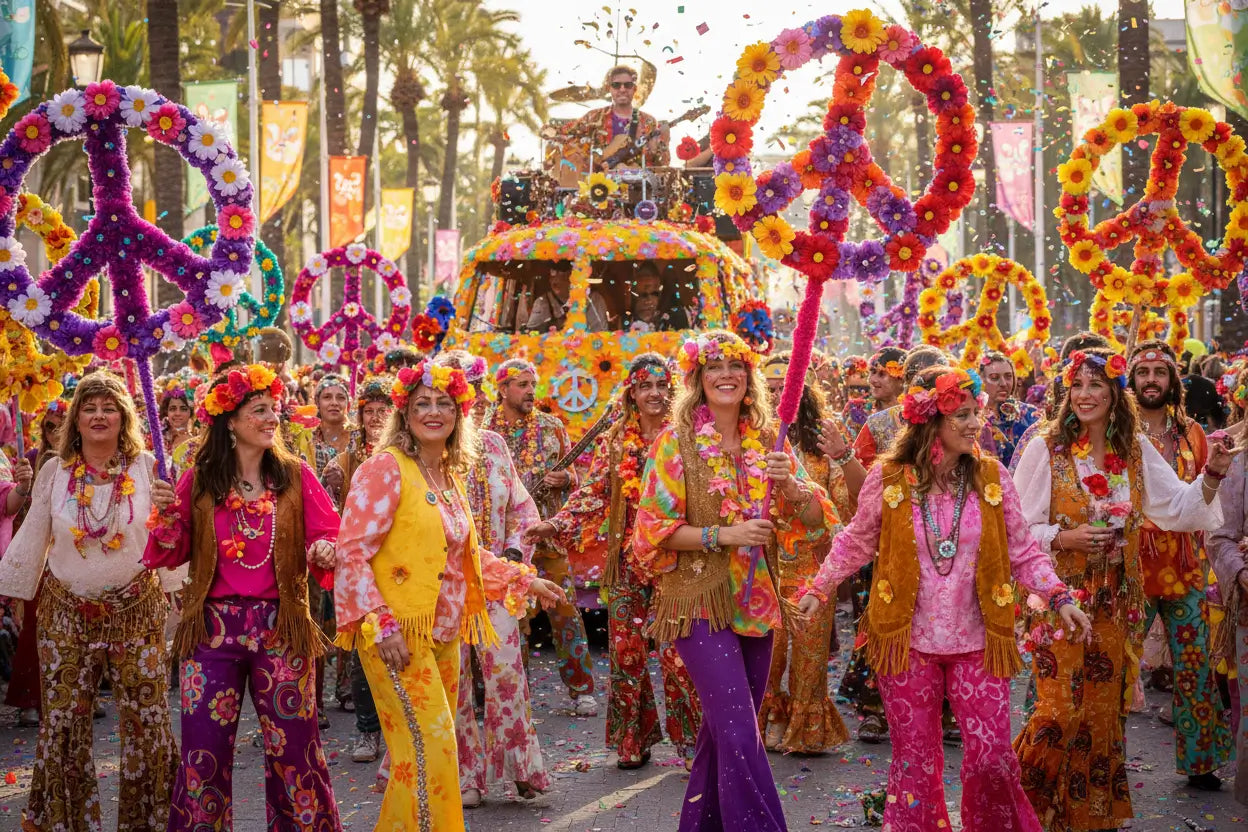 Hippie en flower power: de ultieme gids voor jouw carnavalsoutfit