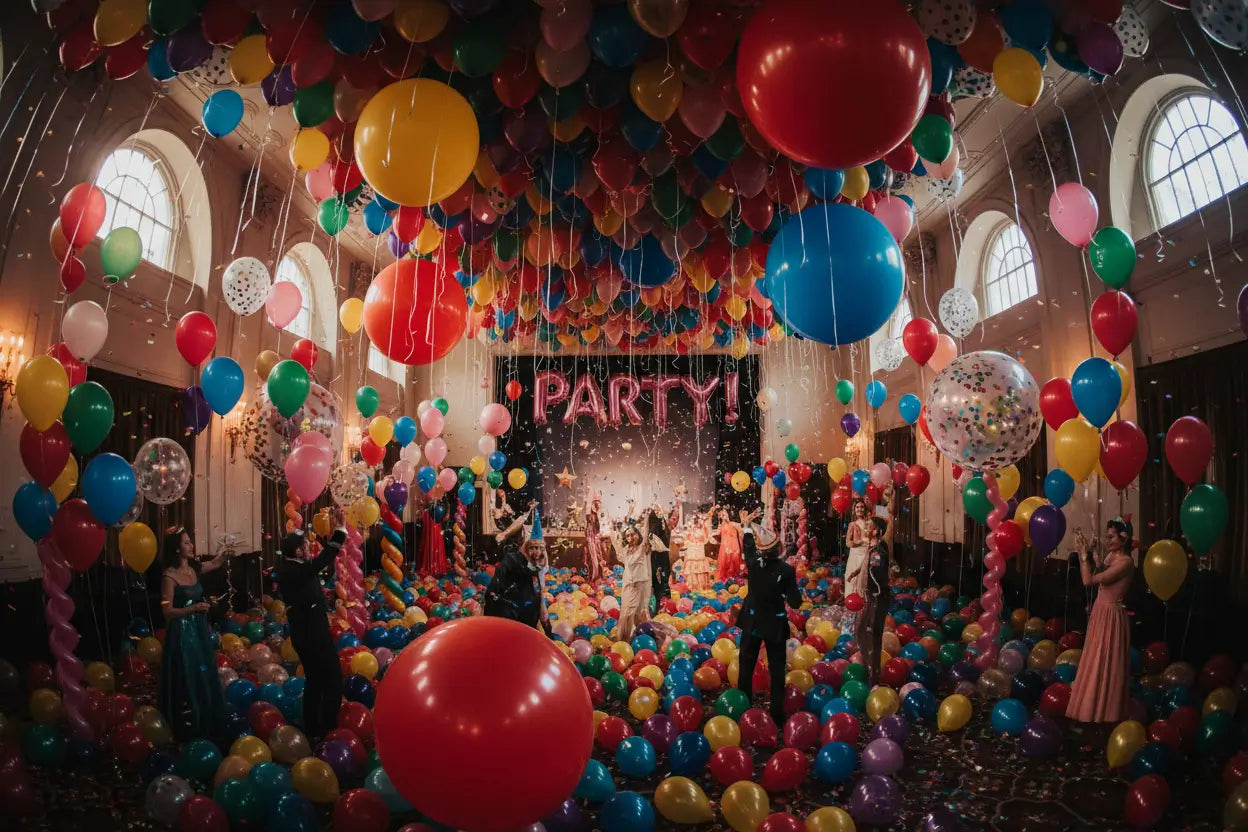 Hoeveel ballonnen heb je nodig? Bereken het snel | E-Carnavalskleding