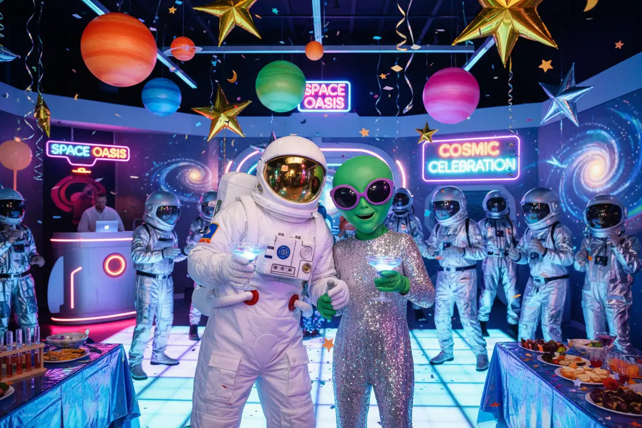 Inspiratie om je te verkleden voor een ruimte en astronauten feest