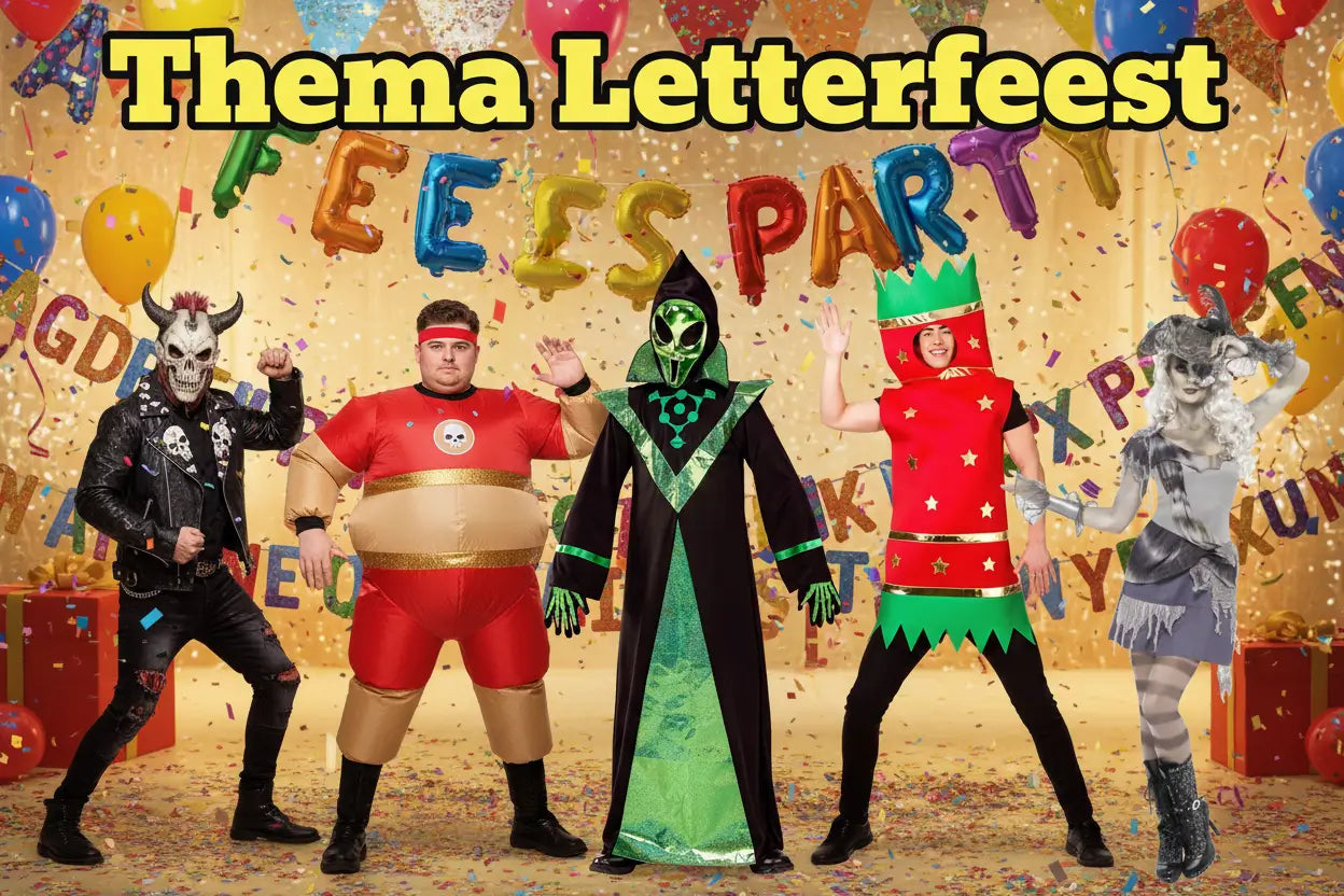 Verkleedideeën van A tot Z – De leukste kostuums voor een letterfeest