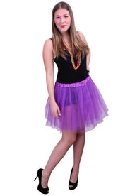 Paarse petticoat