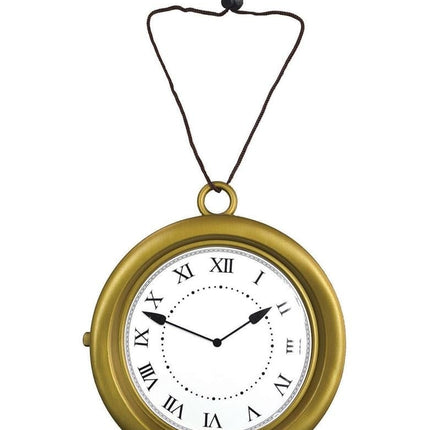 Steampunk klok zakhorloge in brons en koper