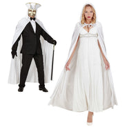 Witte cape