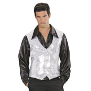 Zilveren gilet