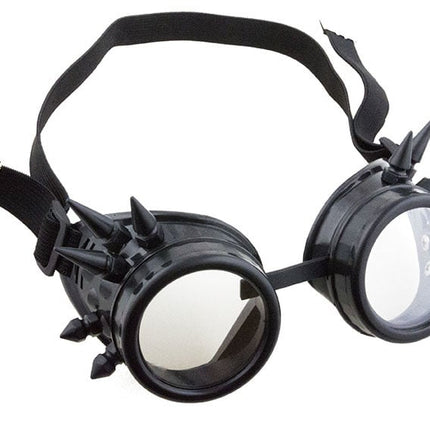 Steampunk bril goggles en aviator met koperen montuur