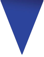 Blauwe vlaggetjes
