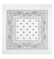 Witte bandana