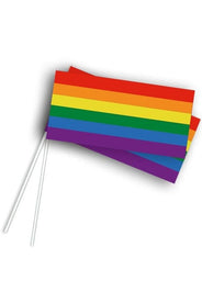 Regenboog vlaggetjes