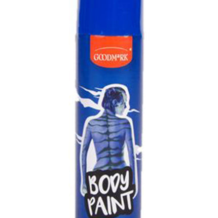 Bodyspray met glitters in diverse kleuren voor carnaval en festival