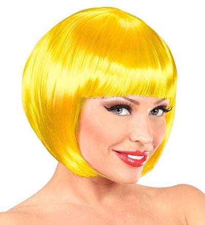 Gele pruik