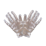 Zilveren handschoenen