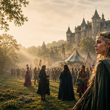 Castlefest kleding - fantasy, elfen, viking en middeleeuwse kostuums