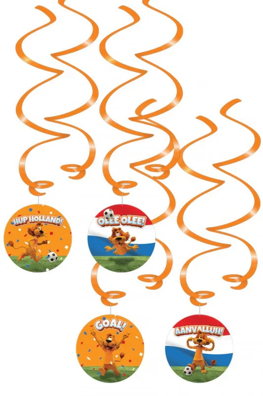 Oranje slingers