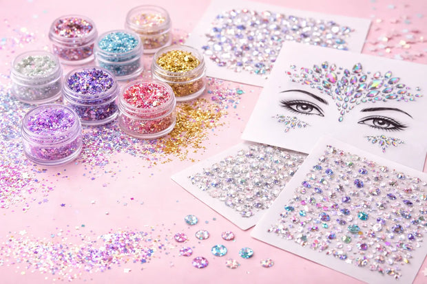 Glitters, steentjes & stickers