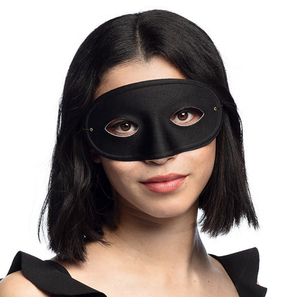 Oogmasker Basic zwart