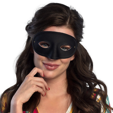 Oogmasker Basic zwart — foto 3