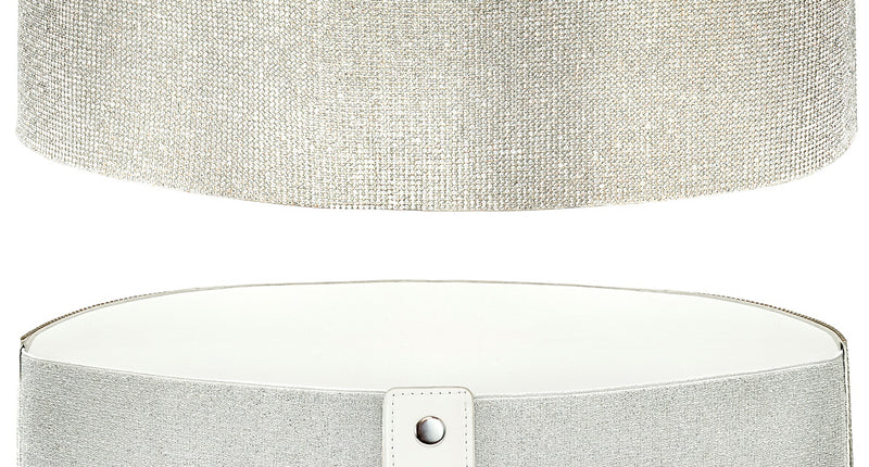Strass riem voor dames vooraanzicht – kleding accessoires