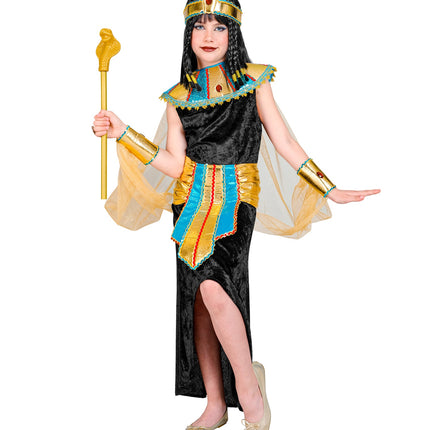 Egyptische koningin Helios kind detail - Cleopatra kinderjurk Egypte meisjes