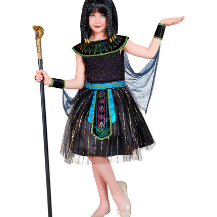 Egyptische koningin Teje gedragen - Cleopatra kinderkostuum meisjes Egypte