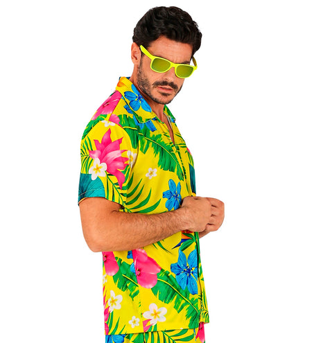 Hawaii blouse Toekan detail - tropisch zomershirt toekan beach party