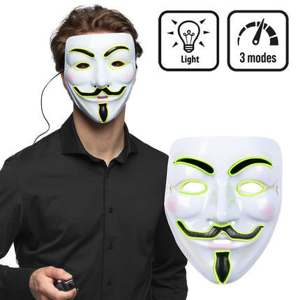 LED masker Protest