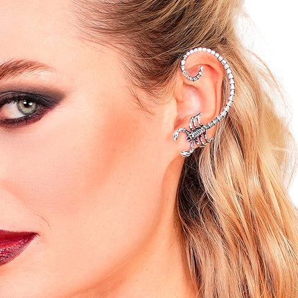 Oorcuff schorpioen voor dames achterkant – sieraden