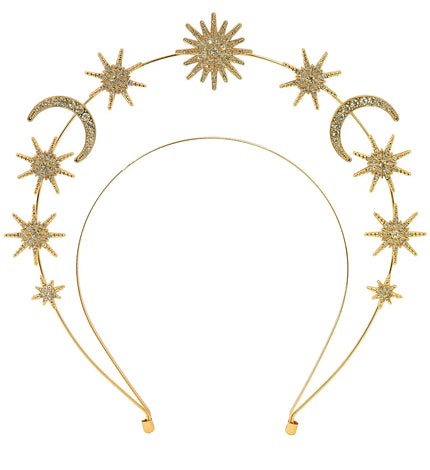 Tiara mystiek voor dames vooraanzicht – verkleedkleding
