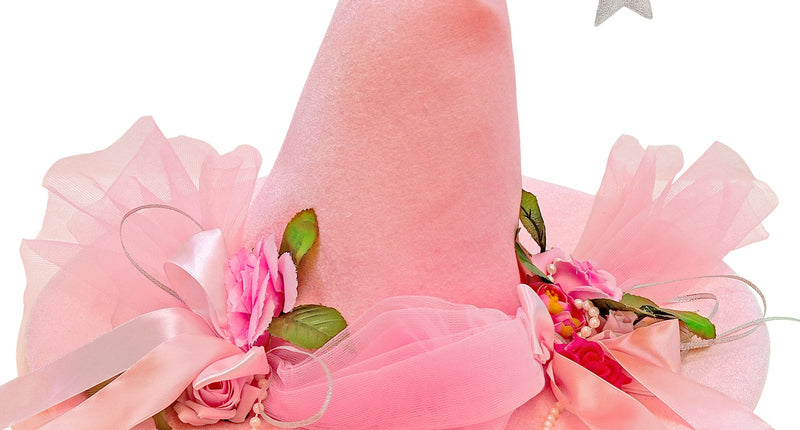 Feeen hoed roze voor dames vooraanzicht – hoeden