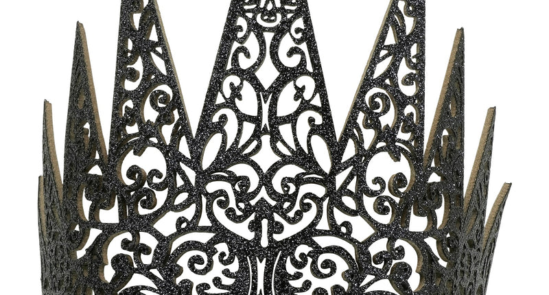 Zwarte kroon vooraanzicht – accessoires