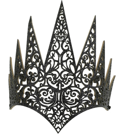 Zwarte kroon vooraanzicht – accessoires