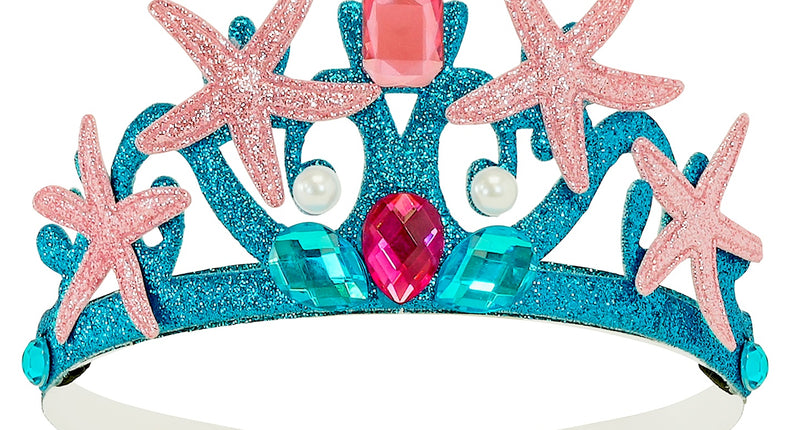 Zeemeermin tiara (art. 12021) vooraanzicht – accessoires