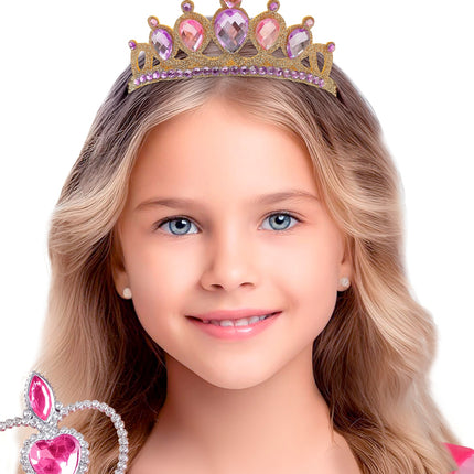 Prinsessen tiara detailopname – accessoires