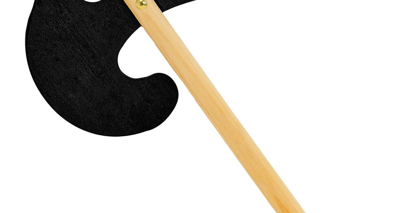 Strijdbijl houten voor jongens vooraanzicht – accessoires