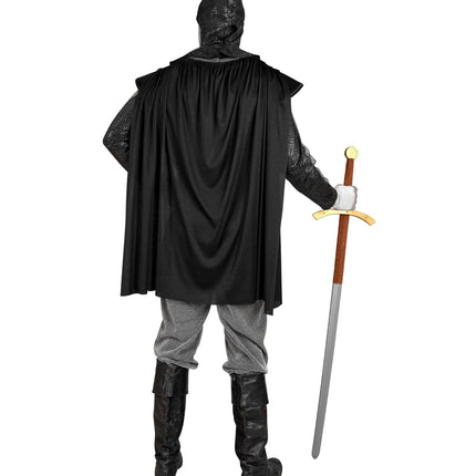 Ridder kostuum John heren - middeleeuwen verkleedkleding ridder met cape
