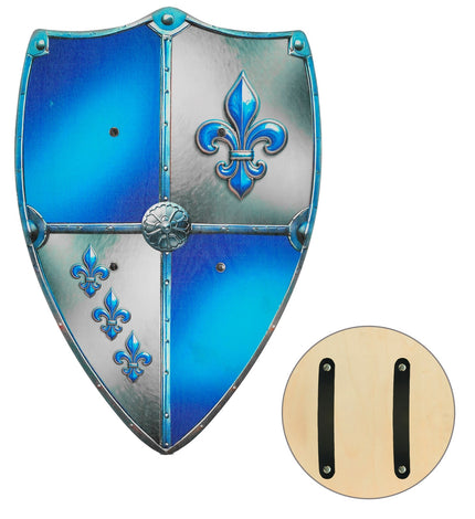 Schild Fleur-De-Lis houten voor jongens vooraanzicht – accessoires