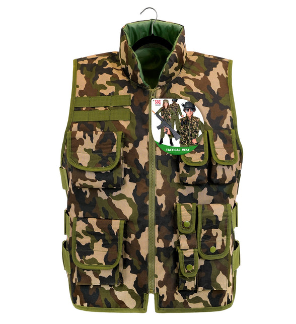 Militair camouflage vest kostuum Lynn kind — foto 2