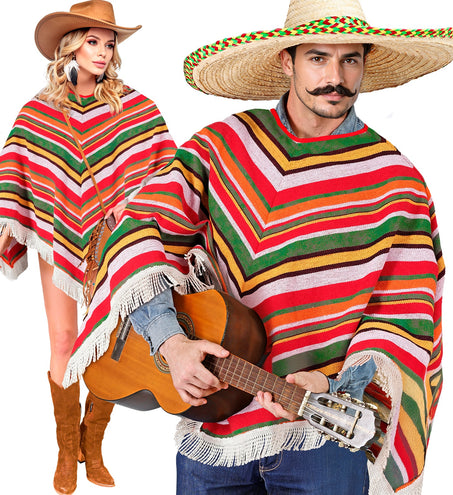 Mexicaanse poncho Sanne
