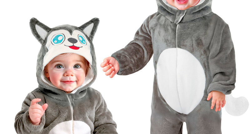 Husky pak pluche fluweel hond